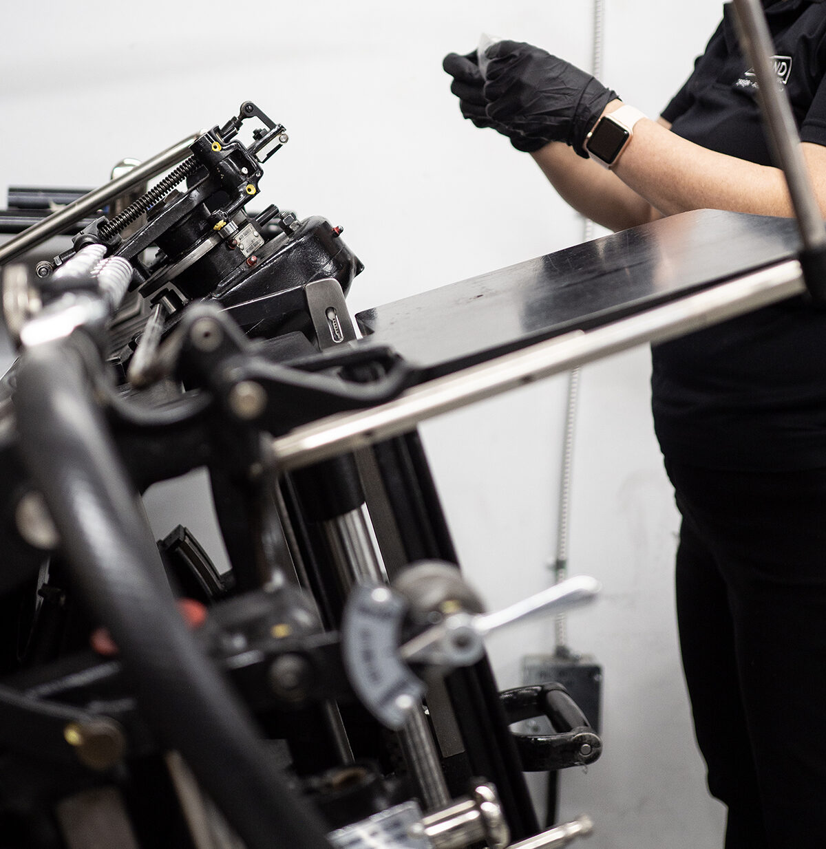 Behind the scenes - custom die cutting at Bond.