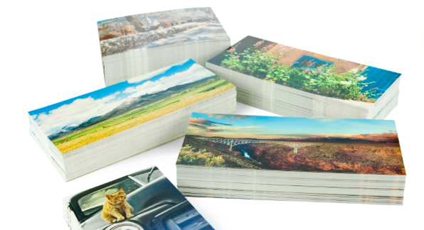 Postcards printed at Bond.