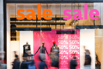 Retail print materials in Vancouver - store signage