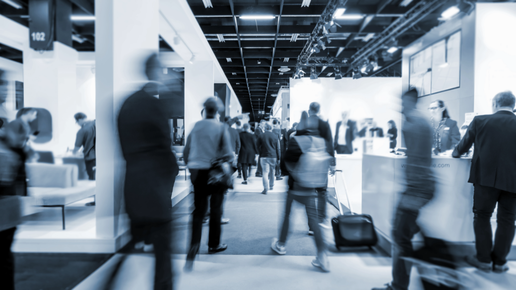 Trade show marketing materials.