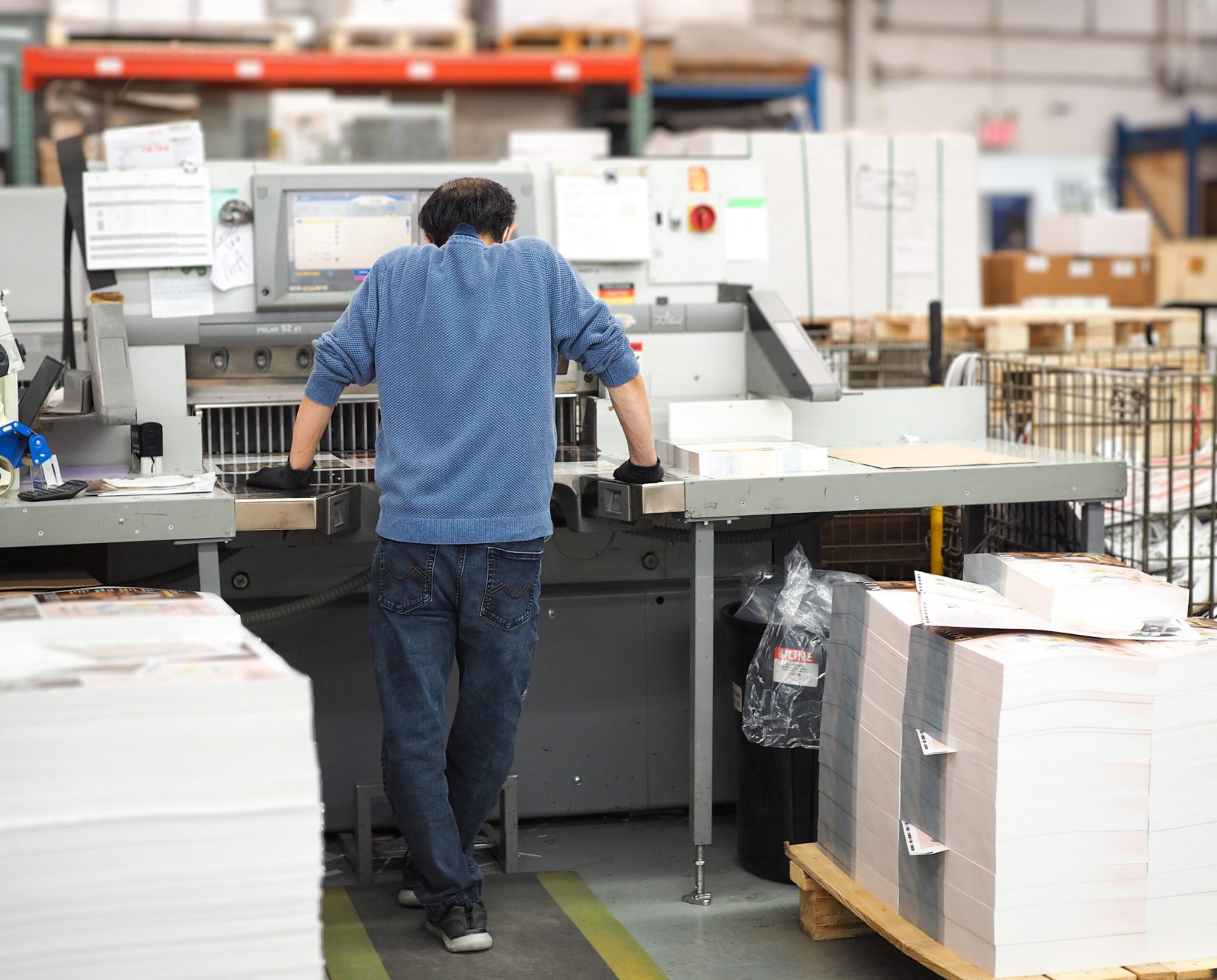 Bond Reproductions quality printing services - offset printing.