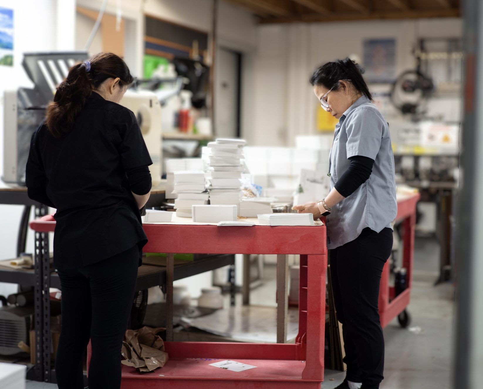 Bond Reproductions quality printing services - production.