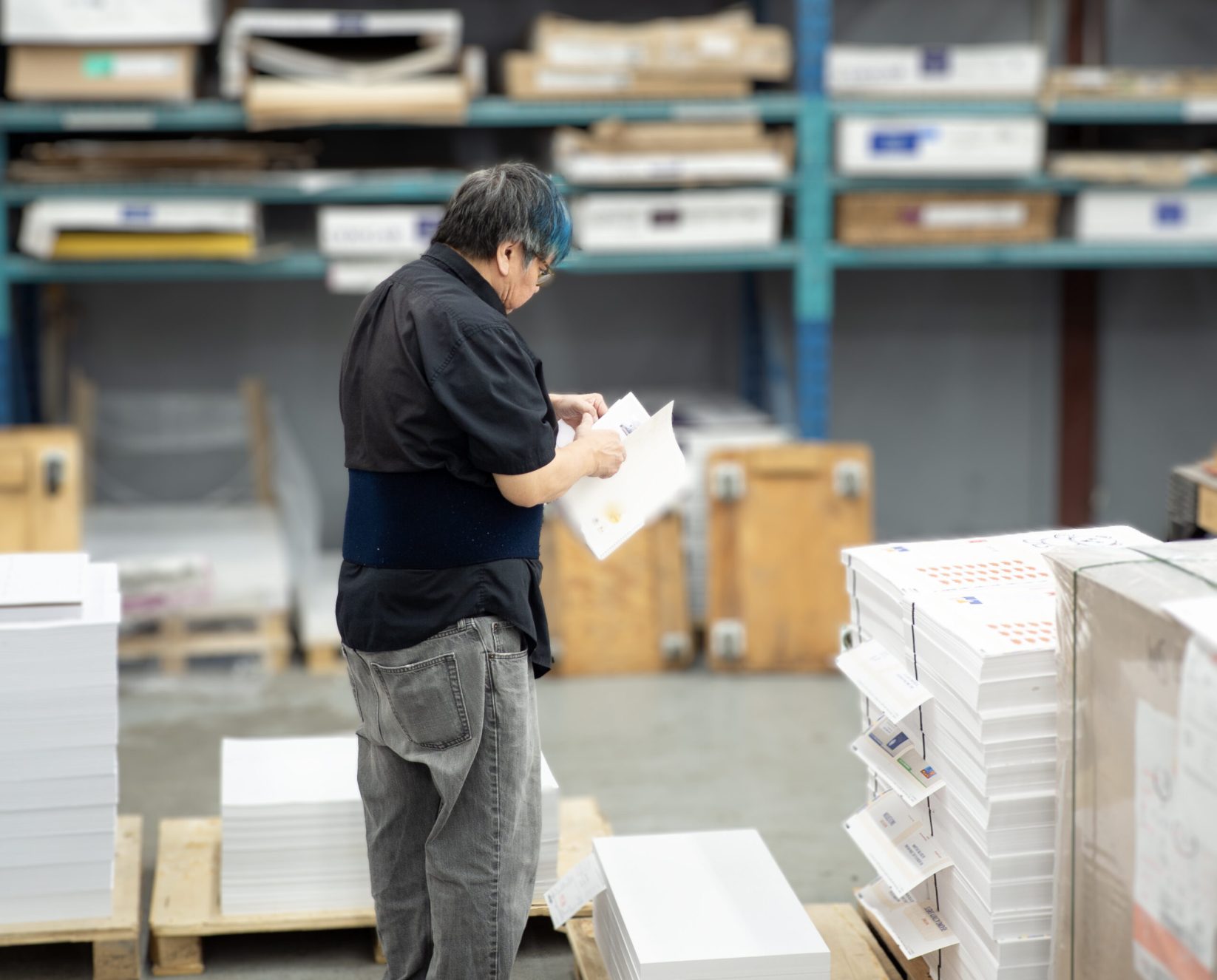 Bond Reproductions quality printing services - production.